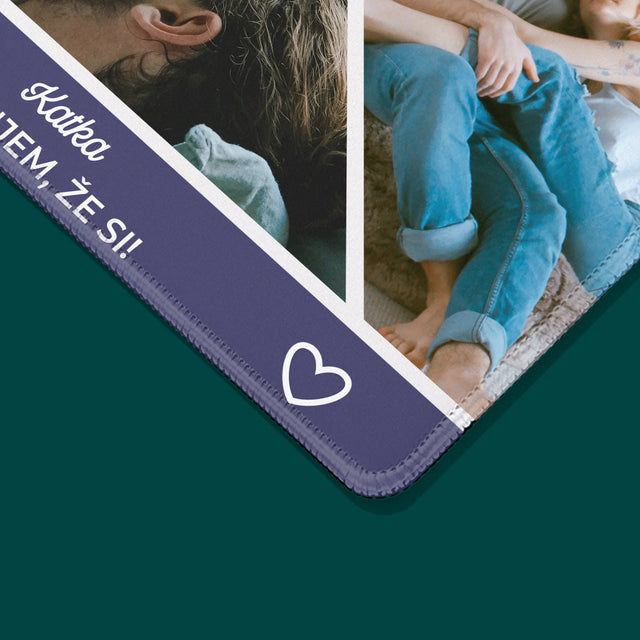 Fotokoláž: Ďakujem, Že Si - Podložka Pod Myš