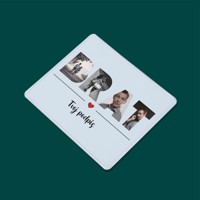 Slovo Z Fotografií: Brat Z Tvojich Fotografií - Podložka Pod Myš