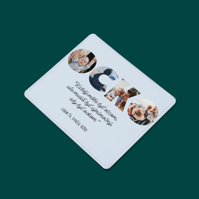 Slovo Z Fotografií: Môj Výnimočný Ocko - Podložka Pod Myš