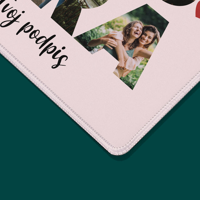 Slovo Z Fotografií: Sestra Z Tvojich Fotografií - Podložka Pod Myš