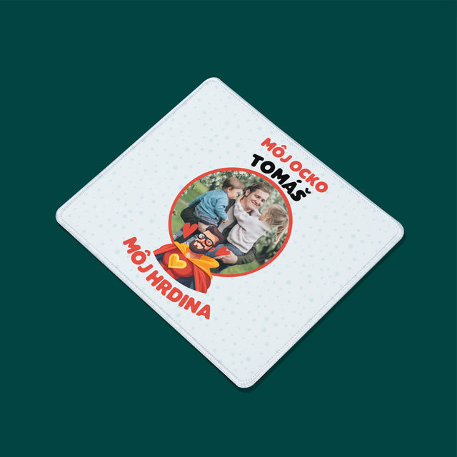 Fotografia A Podpis: Ocko Môj Hrdina - Podložka Pod Myš
