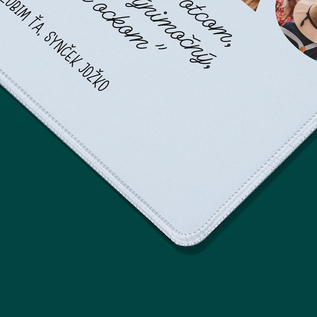 Slovo Z Fotografií: Môj Výnimočný Ocko - Podložka Pod Myš