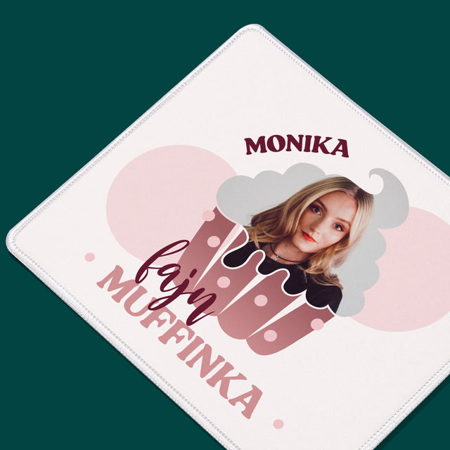Fotografia A Podpis: Fajn Muffinka - Podložka Pod Myš