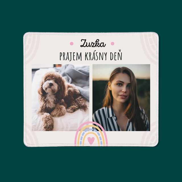 Fotokoláž: Prajem Krásny Deň - Podložka Pod Myš