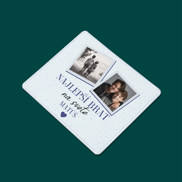 Fotokoláž: Najlepší Brat Na Svete - Podložka Pod Myš