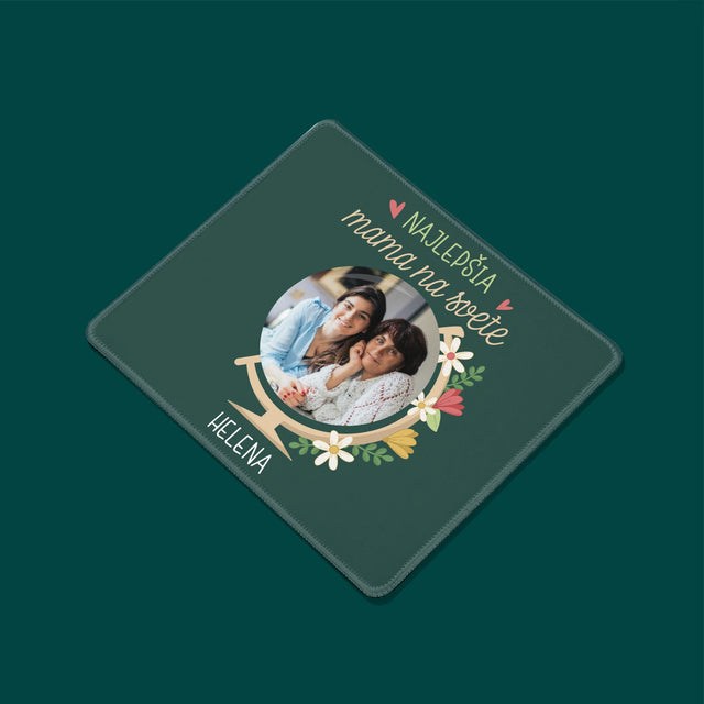 Fotografia A Podpis: Najlepšia Mama Svet - Podložka Pod Myš