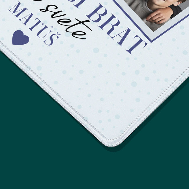 Fotokoláž: Najlepší Brat Na Svete - Podložka Pod Myš