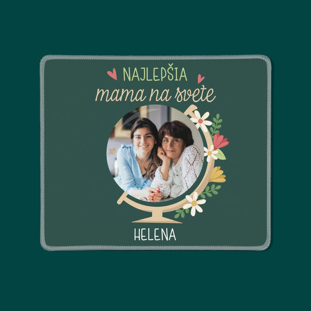 Fotografia A Podpis: Najlepšia Mama Svet - Podložka Pod Myš