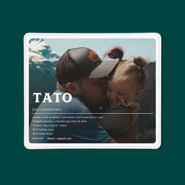 Fotografia A Podpis: Definícia Tato - Podložka Pod Myš