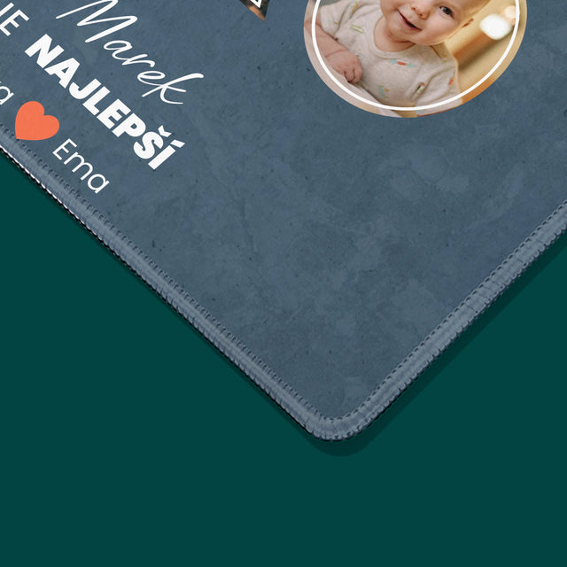 Fotokoláž: Ocko Je Najlepší - Podložka Pod Myš