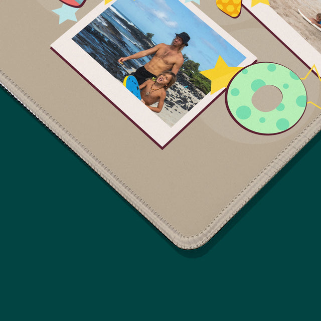 Fotokoláž: Písmená Ocko - Podložka Pod Myš