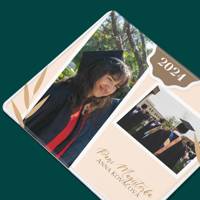 Fotokoláž: Pani Magisterka - Podložka Pod Myš