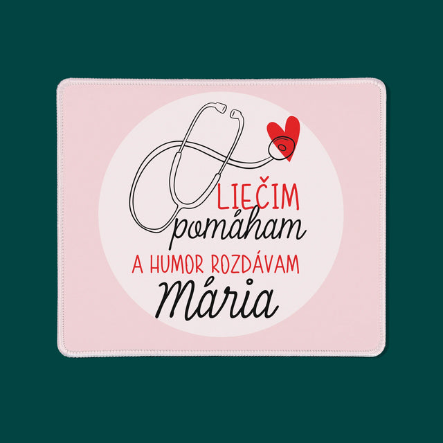 Meno A Podpis: Liečim Pomáham - Podložka Pod Myš