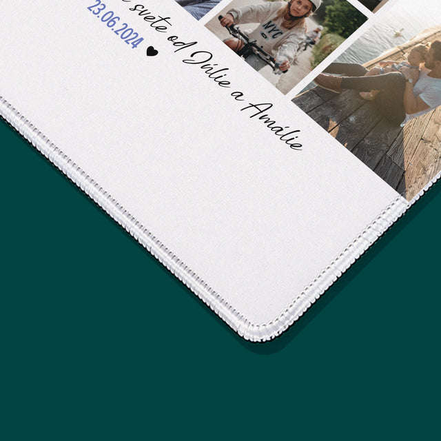 Fotokoláž: Otec Kamarát - Podložka Pod Myš