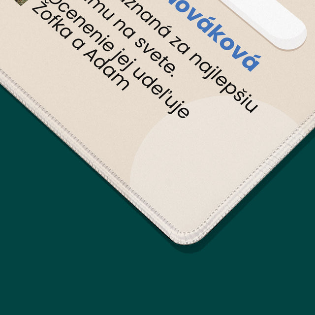 Fotografia A Podpis: Najlepšia Mama Výsledok Google - Podložka Pod Myš