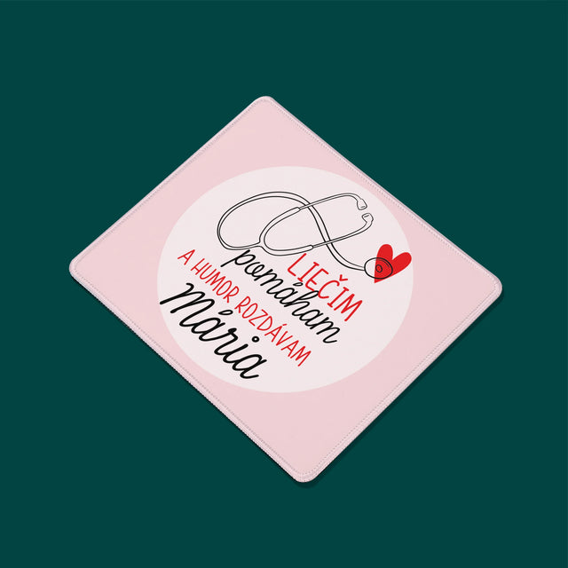 Meno A Podpis: Liečim Pomáham - Podložka Pod Myš