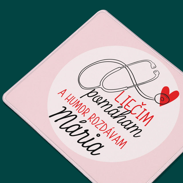 Meno A Podpis: Liečim Pomáham - Podložka Pod Myš