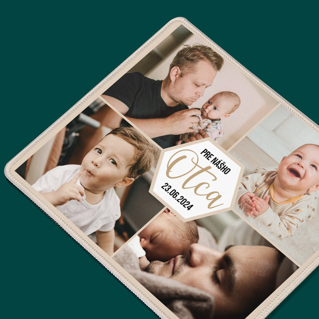 Fotokoláž: Pre Nášho Otca - Podložka Pod Myš