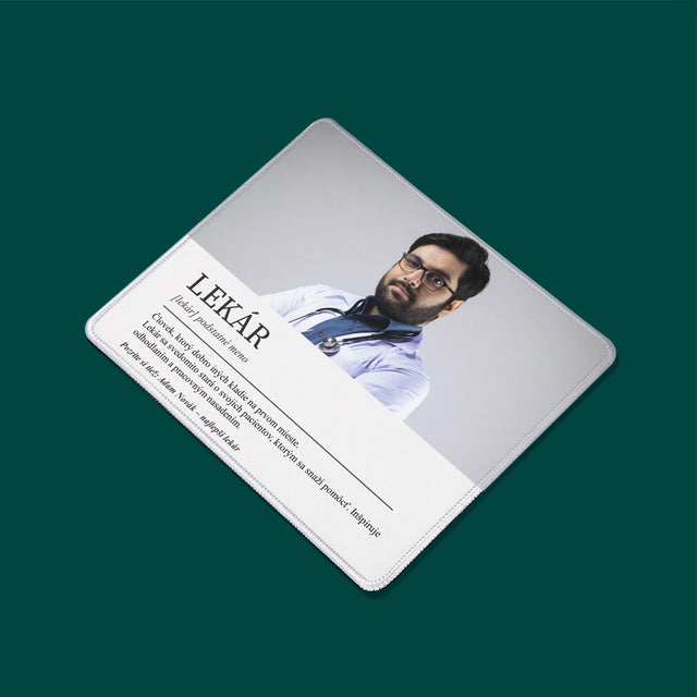 Fotografia A Podpis: Lekár Definícia - Podložka Pod Myš