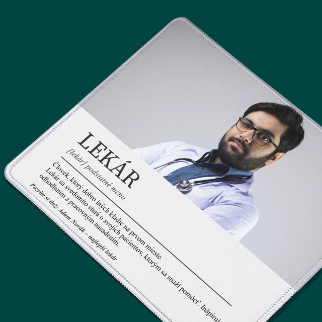 Fotografia A Podpis: Lekár Definícia - Podložka Pod Myš