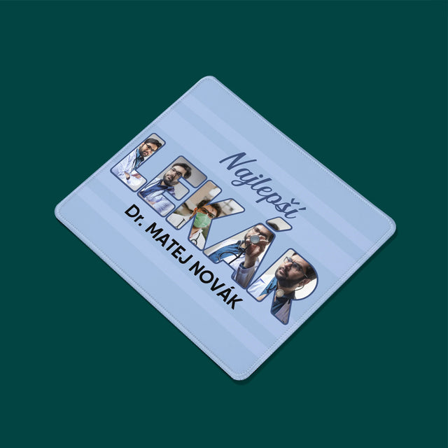 Slovo Z Fotografií: Najlepší Lekár - Podložka Pod Myš