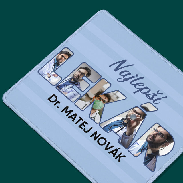 Slovo Z Fotografií: Najlepší Lekár - Podložka Pod Myš
