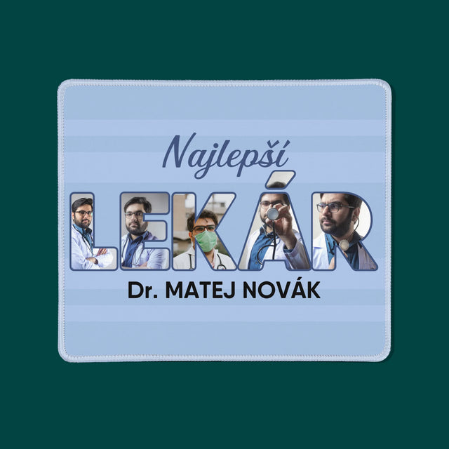 Slovo Z Fotografií: Najlepší Lekár - Podložka Pod Myš