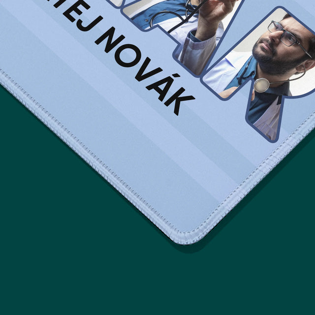 Slovo Z Fotografií: Najlepší Lekár - Podložka Pod Myš
