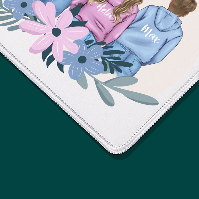 Tvorenie Postavy: Rodina S Deťmi - Podložka Pod Myš