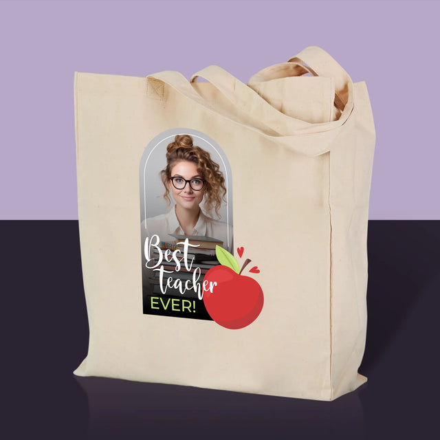 Fotografia A Podpis: Best Teacher Ever - Plátená Taška