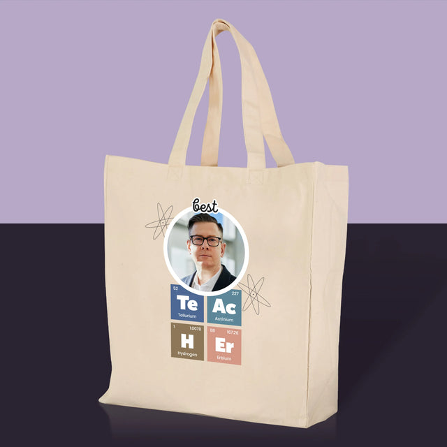 Fotografia A Podpis: Jedinečný Učiteľ - Plátená Taška