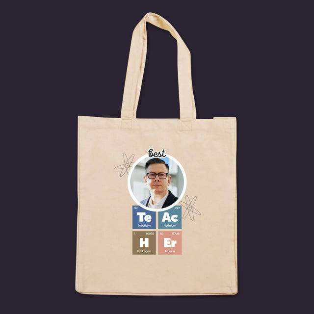 Fotografia A Podpis: Jedinečný Učiteľ - Plátená Taška