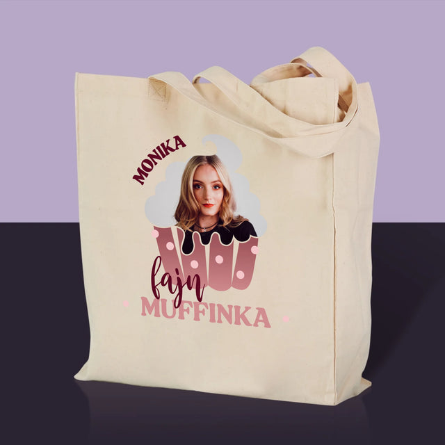 Fotografia A Podpis: Fajn Muffinka - Plátená Taška