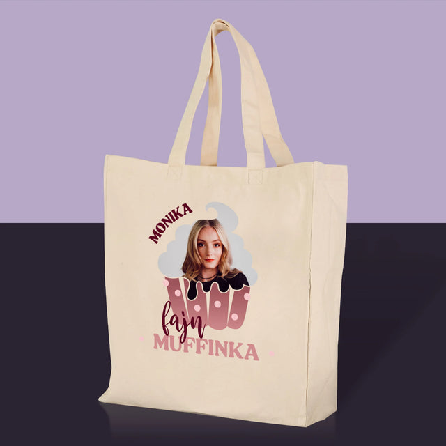 Fotografia A Podpis: Fajn Muffinka - Plátená Taška