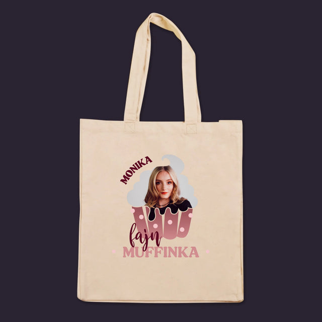 Fotografia A Podpis: Fajn Muffinka - Plátená Taška