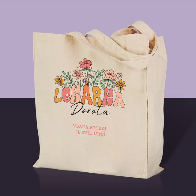 Meno A Podpis: Lekárka - Plátená Taška