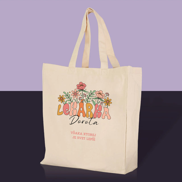 Meno A Podpis: Lekárka - Plátená Taška