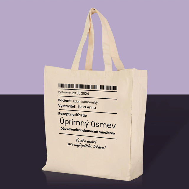 Meno A Podpis: Recept Na Šťastie - Plátená Taška