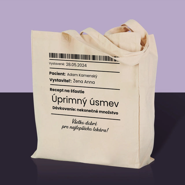 Meno A Podpis: Recept Na Šťastie - Plátená Taška