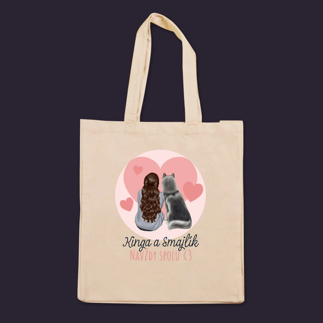 Tvorenie Postavy: Psí Kamarát - Plátená Taška