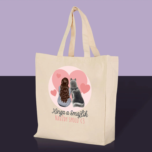 Tvorenie Postavy: Psí Kamarát - Plátená Taška