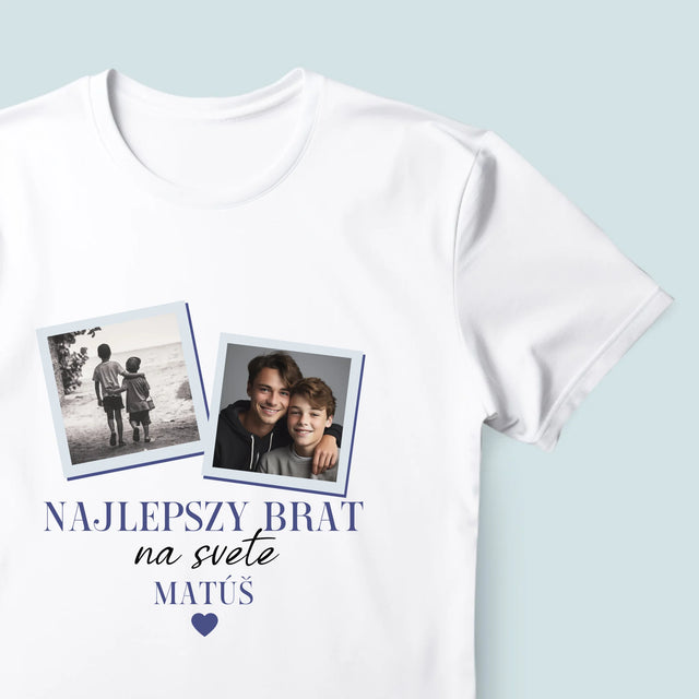 Fotokoláž: Najlepší Brat Na Svete - Pánske Tričko