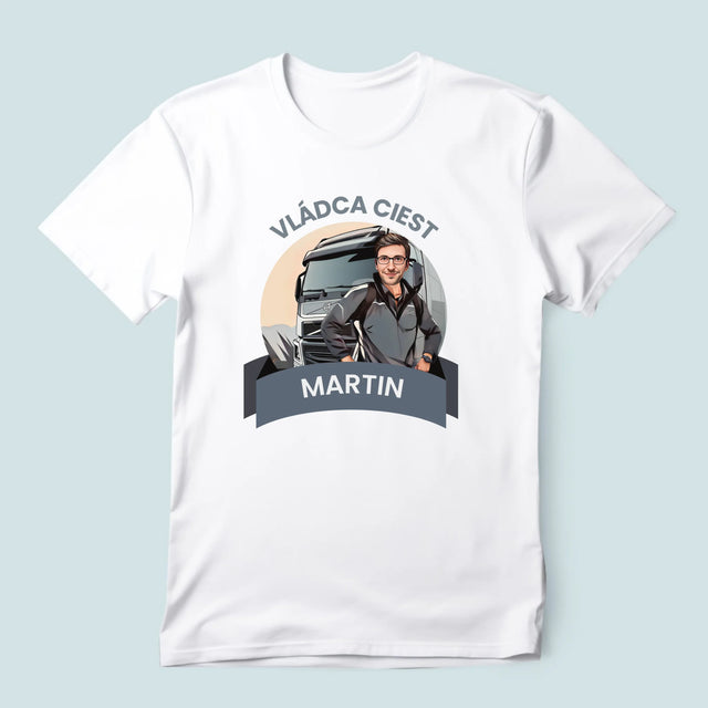 Tvoja Postava: Vládca Ciest - Pánske Tričko