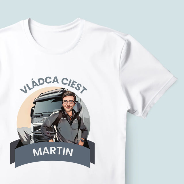 Tvoja Postava: Vládca Ciest - Pánske Tričko