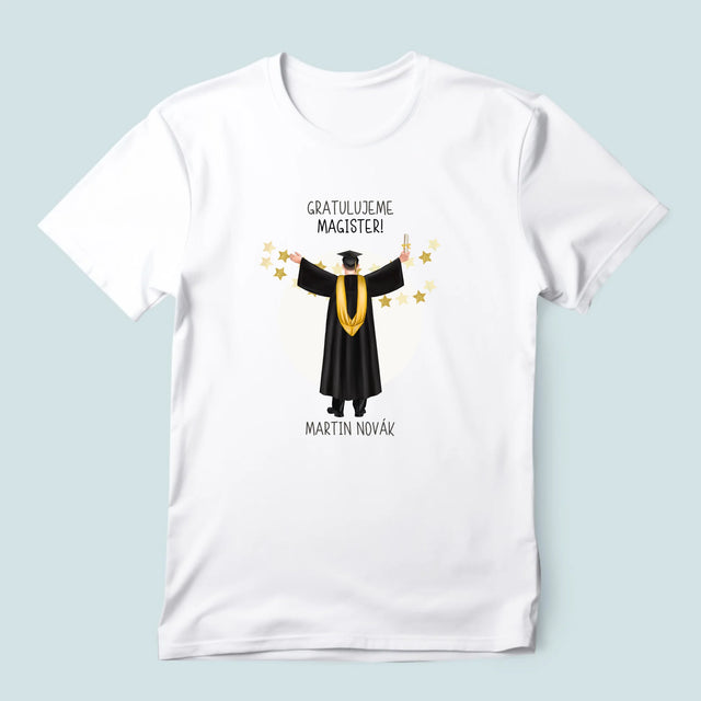 Tvorenie Postavy: Konečne Magister! - Pánske Tričko