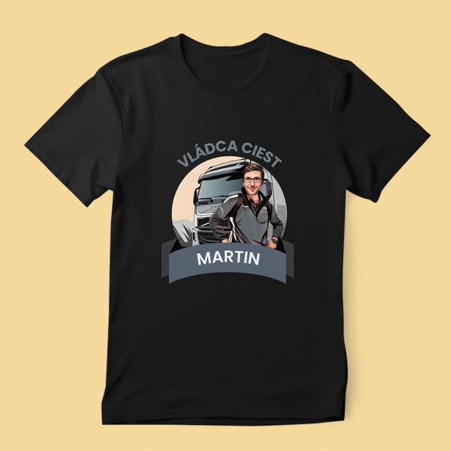 Tvoja Postava: Vládca Ciest - Pánske Tričko