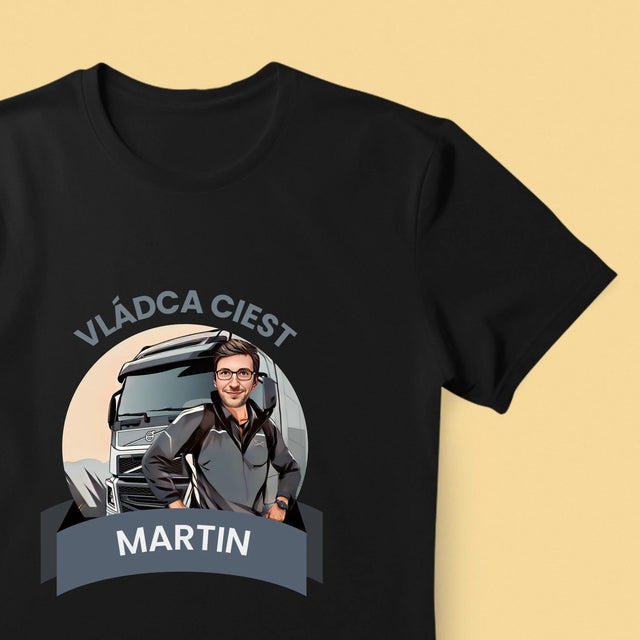 Tvoja Postava: Vládca Ciest - Pánske Tričko