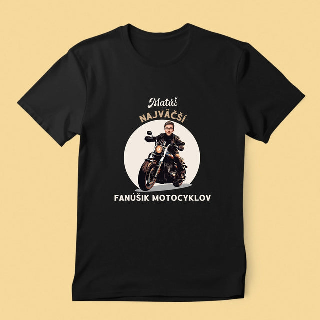 Tvoja Postava: Fanúšik Motocyklov - Pánske Tričko