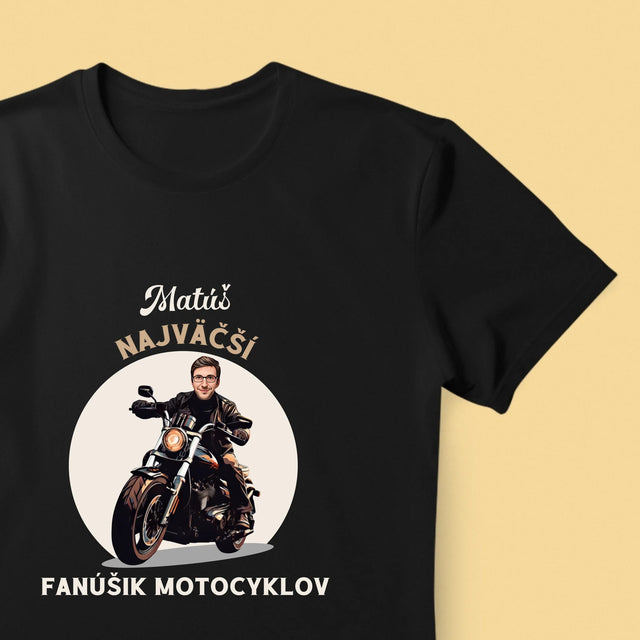 Tvoja Postava: Fanúšik Motocyklov - Pánske Tričko