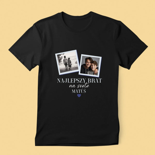 Fotokoláž: Najlepší Brat Na Svete - Pánske Tričko